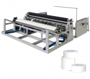 臥式盤紙分切復卷機